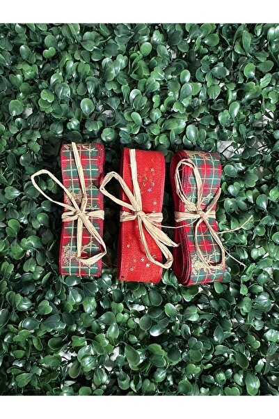 cakaybu Material de decorare cu panglică de Anul Nou (primă clasă, 3 modele, ...