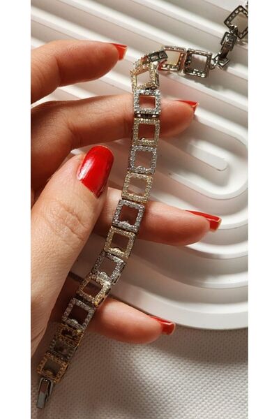 MOONLİGHT AKSESUAR سوار نسائي من حجر الزركون VIP Jeweller