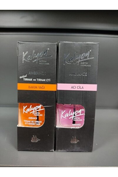 Kalyon Tırnak Yemeyi Önleyici Acı Cila 11 ml Bakım Yağı 11ml. 2'li Set