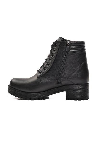 Pierre Cardin PC-54071 Γυναικείες μπότες με μαύρη γούνα και λεπτομέρεια εσωτερικού χώρου