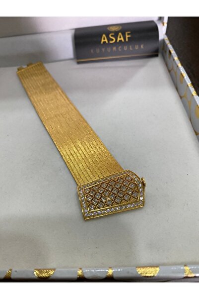 asaf kuyumculuk Trabzon Hasırı 13 Sıra Prenses Bileklik