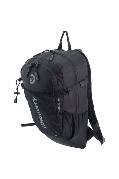 Discovery Outdoor 18L Backpack Black for Adventure, Durable Lightweight Water Resistant Bag