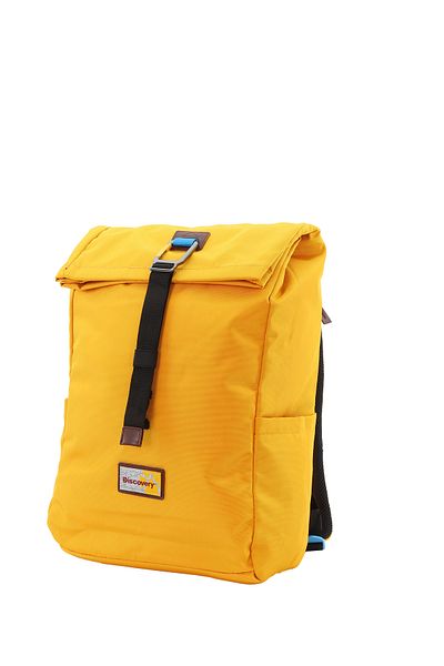Discovery ICON Roll Top 15L Backpack Ocher, Durable Lightweight Multi Compartment Travel Bag