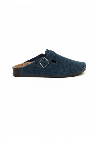 BRGL Unisex Ορθοπεδικές Παντόφλες Μπλε Μπλε Τσόχα