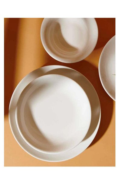 İkram Dünyası Set of 6 21 Cm Pit Dinner Plates