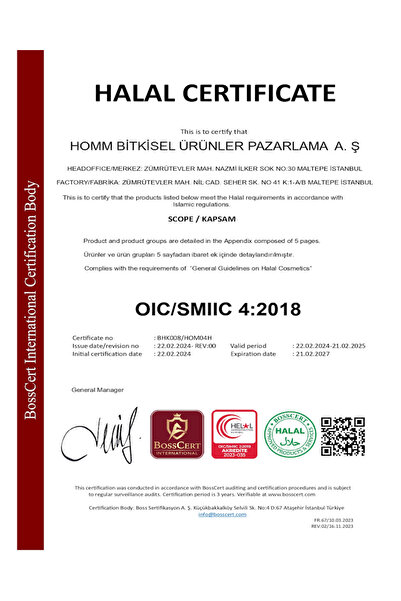 Homm Bitkisel Aleo Vera Sütü Cilt Bakım Spreyİ