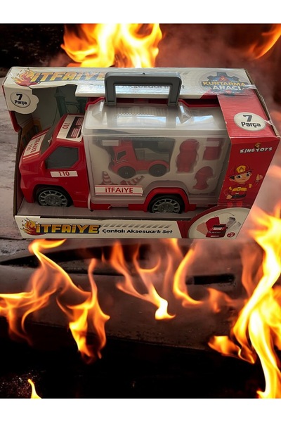 Uçar Çantalı İtfaiye Aracı - Mavi Su Dünyası