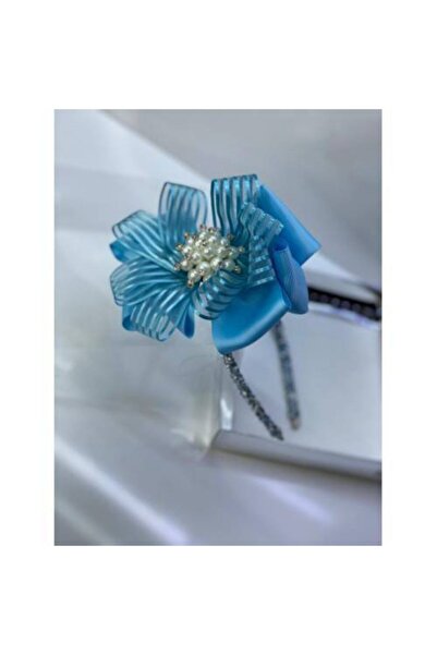 QUEEN AKSESUAR Broșă cu perle albastre, panglică, coroană de lux pentru mamă,...