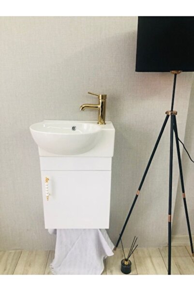 megaw 28*45 Mini Lavabo Ve Banyo Dolabı