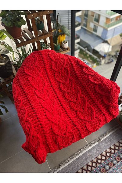 Alizee Puffy baby blanket