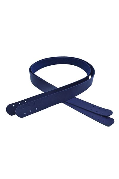 mad deri aksesuar Mâner dublu cusut din piele cu cusătură dublă 70cm