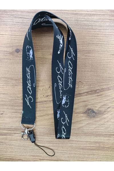 Limitless Ataturk signature neck string and telofon strap