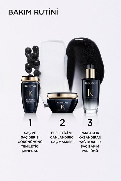 Kerastase Unisex Chronologiste 3-Piece Caviar Care Set - Revitalizing and Nourishing