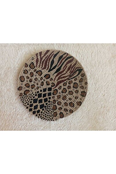 Joly El Yapımı Afrikan Tabak Etnik Hasır Tabak Seti Bohem Duvar Dekoru Afrika Tabak