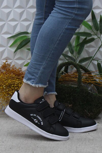 fort Red Milena Crno-Bela Lagan i Udobna Patike - Sportska obuća sa čičkom