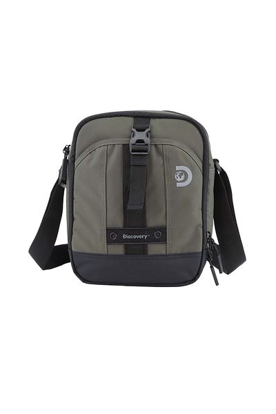 Discovery SHIELD RPET Polyester Tablet Utility Bag Khaki, Compact Travel Bag for Men and Women
