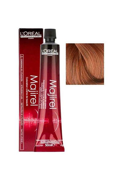 Majirel L'oreal Professionnel Majirel Hair Dye 7.43 Auburn Copper Gold