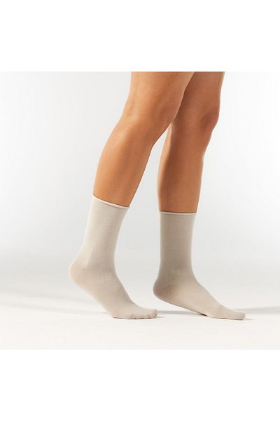 Forwena Stone Color Modal Elastic Seamless Women's Sock Socks