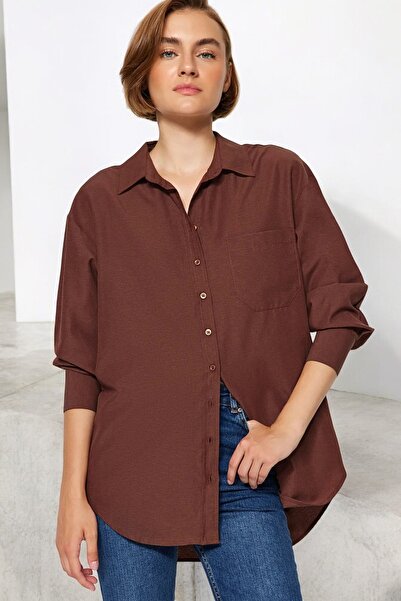 HAKKE Wide Cut White Cotton Shirt - Single Pocket