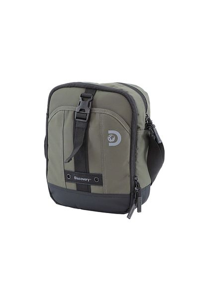 Discovery SHIELD RPET Polyester Tablet Utility Bag Khaki, Compact Travel Bag for Men and Women