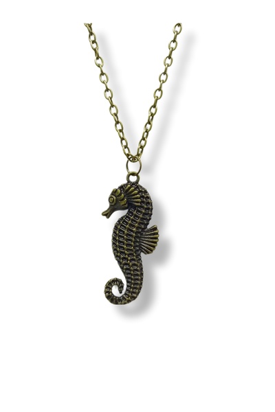 whocares Sea Horse Symbol Unisex Necklace - Chained and High Quality