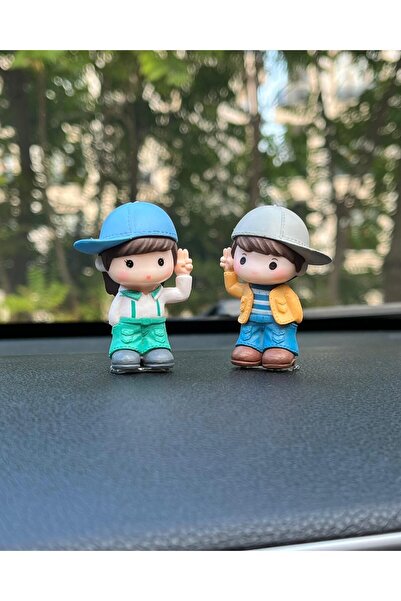 bilmel Car Interior Dashboard Cute Couple Decoration Trinket Accessory Glove ...