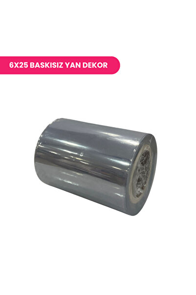 Pasta Yan Dekor 6X25 (Şeffaf Baskısız Jelatin)