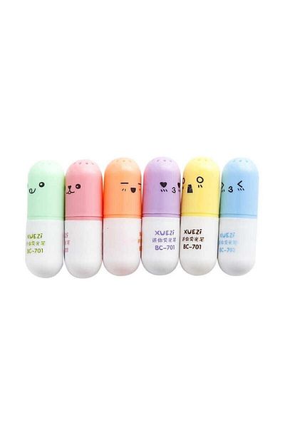 STİLEEST Highlighter Mini Capsule Pen Set