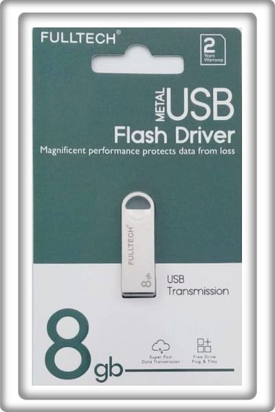 Fulltech 8Gb Metal USB Flash Memory