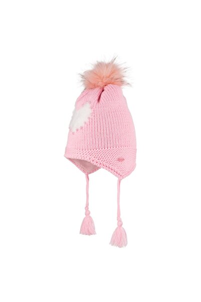 Kitti Kız Çocuk Polarlı Kulaklı Bere