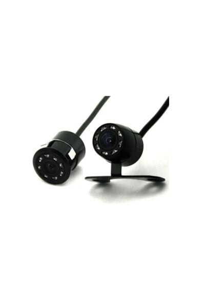 Genel Markalar Araç Geri Görüş Kamerası 8 Ledli Gece Görüşlü Çift Aparatlı Me...