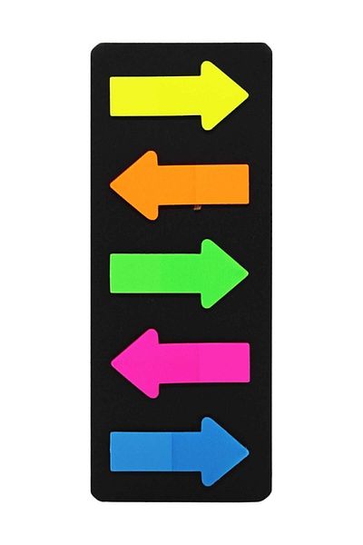 Rubenis Set of 5 Mixed Color Post-it Notes