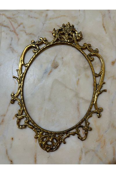 Handmade Esterhomedecor - Gold Brass Frame 39*29cm