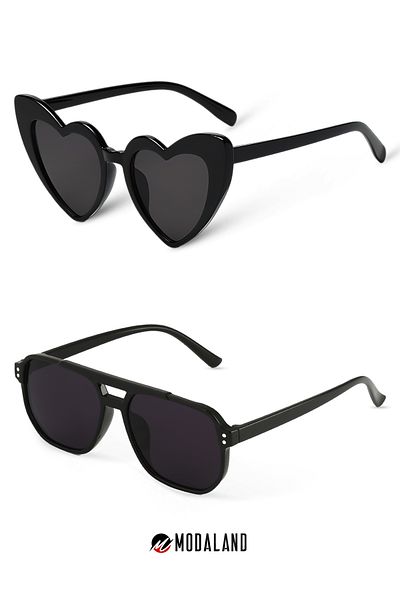 ModaLand 2-piece Glasses Set for Bride and Groom - Super Deal