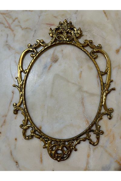 Handmade Esterhomedecor - Gold Brass Frame 39*29cm
