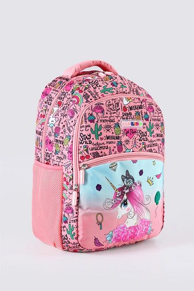 ÇÇS Unicorn Patterned Kids Children's School Bag
