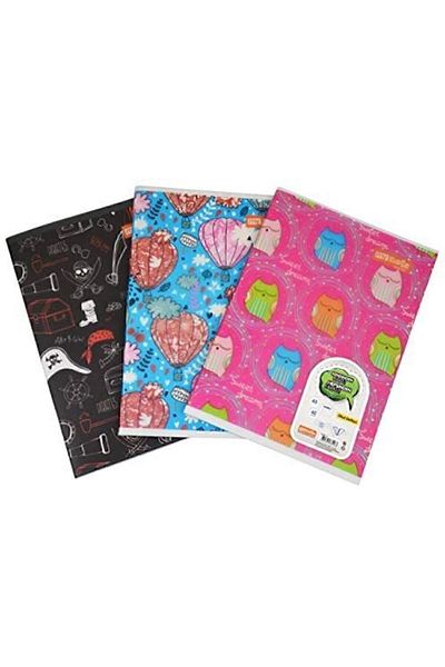Mynote Text Pastel Notebook (a5) 40 Sheets ( Checkered)