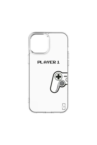 Dali Design PPKin iPhone 14 متوافق مع حافظة شفافة Player 1