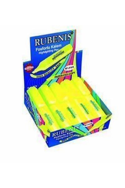 Rubenis Yellow Highlighter - Rubenis 10 Lu