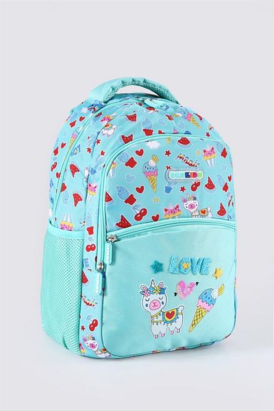 ÇÇS Unicorn Patterned Kids Children's School Bag