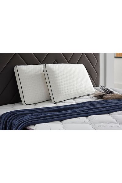 BEST EV TEKSTİLİ Visco Orthopedic Pillow with Air Duct for Pain - Neck Hernia Straightening, 70*41*12