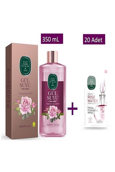 Eyüp Sabri Tuncer Rose Water and Rose Water Face Cleansing Wipes