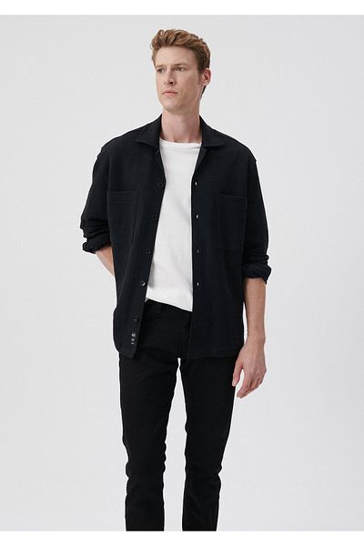 Mavi Μαύρο πουκάμισο Loose Fit / Loose Comfortable Cut 0210725-900