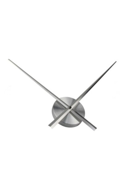 Otantik Saat Motor Uzun Akrep Yelkovan Gümüş Renk Strrs1020