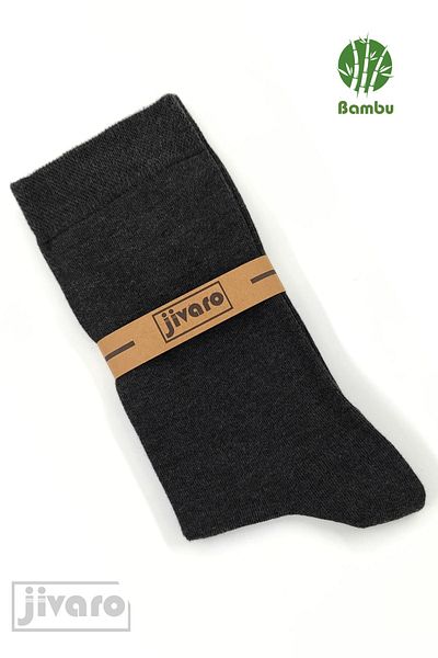 jivaro White Smoked Bamboo Seamless Women's Socks Set of 6
