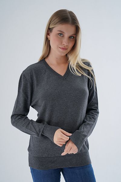 Trist Star V-neck Knitwear Sweater - 100% Organic Cotton Trist-6102