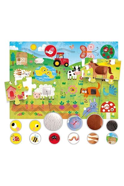 CARIOCA Headu Textured Montessori Puzzle-mu23592