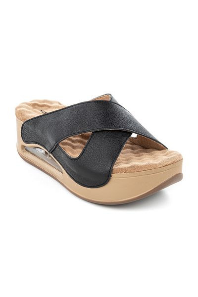 Hush Puppies Aite ( 624213 ) - Genuine Leather, Anatomical Airmax Sole Women's Slippers