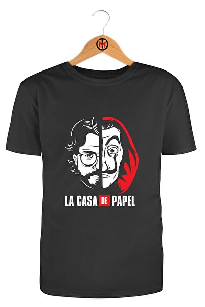 Motosiklet T-shirt Tricou unisex La Casa De Papel