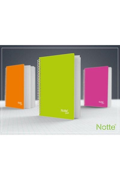 Notte Caiet Trend A-4 200 de coli cu carouri Sprali